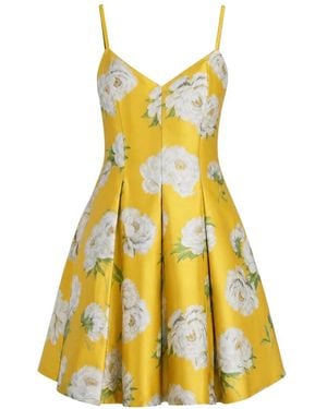 Alice + Olivia Abito Corto Isabelle - Giallo