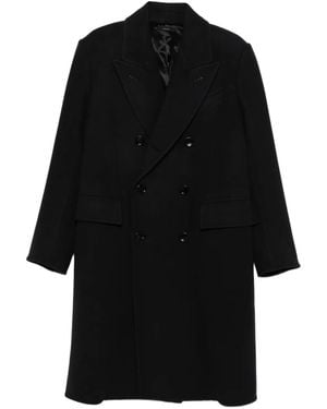 Tom Ford Doppelreihiger Mantel - Schwarz