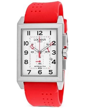 LOCMAN Stealth 22Mm Watch - Red