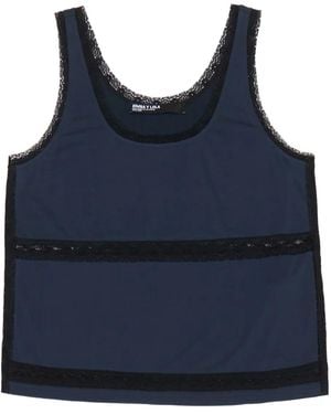 Bimba Y Lola Lace-Trimmed Top - Blue