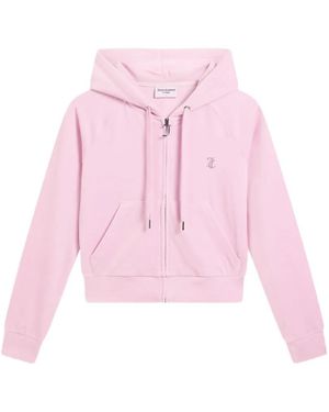 Juicy Couture Sudadera Con Capucha Y Logo - Rosa
