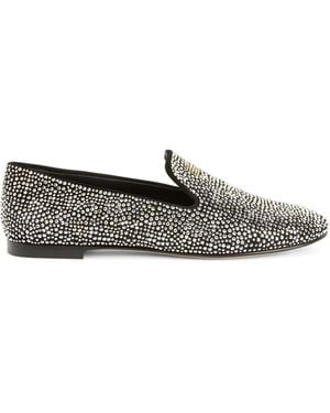 Giuseppe Zanotti Sparkling May Loafers - Grey