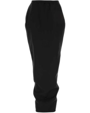 Rick Owens Pillar Skirt - Black
