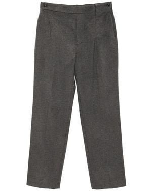 JUNTAE KIM Pantalon De Tailleur À Fleurs - Gris