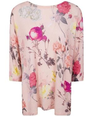 In bed with You Floral Jumper - Pink