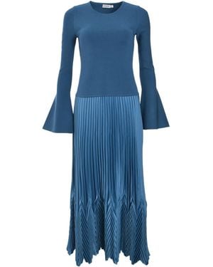 Jonathan Simkhai Damoni Midi Dress - Blue
