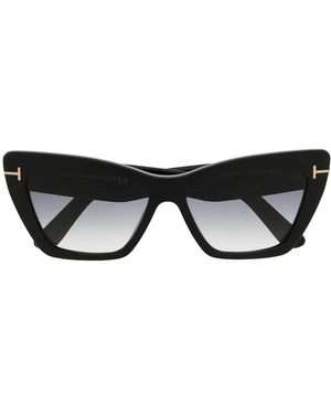 Tom Ford トム・フォード・アイウェア キャットアイ サングラス - ブラック