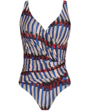 Lygia & Nanny ストライプ 水着 - ブルー