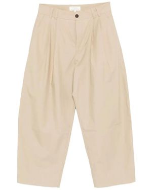 Studio Nicholson Pantaloni Con Pieghe - Neutro