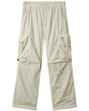 Izzue Cargo-Pocket Trousers - White