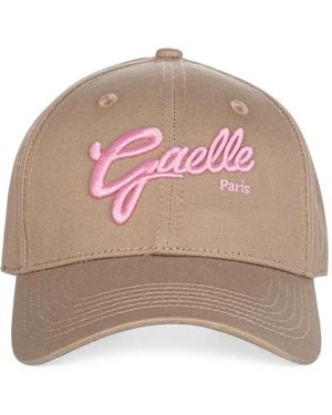 Gaelle Paris Logo-Embroidered Baseball Cap - Pink