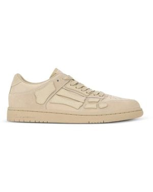 Amiri Skel Top Low Trainers - Natural