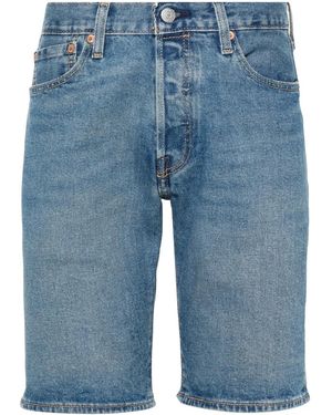Levi's 501 Original Straight-Cut Shorts - Blue