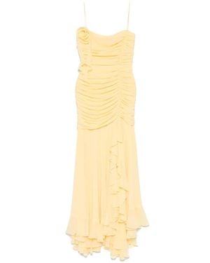 De La Vali Rosado Maxi Dress - Metallic