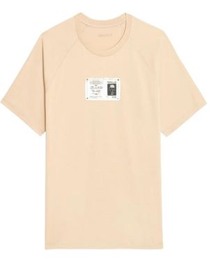 Zadig & Voltaire Torry Graphic-Print T-Shirt - Natural
