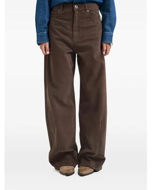 Weekend by Maxmara Wide-Leg Pants - Brown