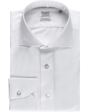 Borriello Chemise Marechiaro À Col Ouvert - White