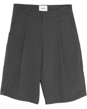 Bonsai Pleated Shorts - Grey