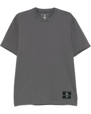 Y-3 X Amg Petronas F1 Team Logo T-Shirt - Grey