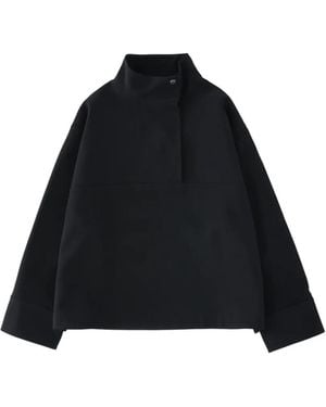 Studio Nicholson Loder Popper Pullover - Black