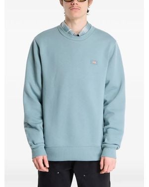 Dickies Oakport Logo-Patch Sweatshirt - Blue