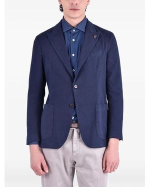 Gabriele Pasini Classic Fitted Blazer - Blue
