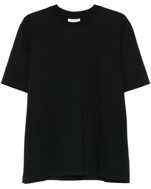 Yes London Crew-Neck Short-Sleeve T-Shirt - Black