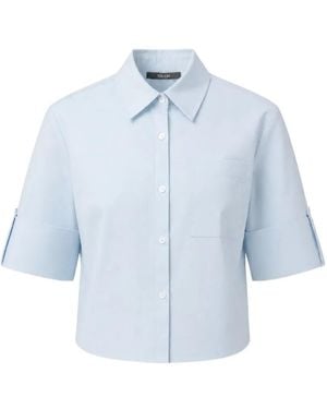 Toccin Brooks Short-Sleeve Shirt - Blue