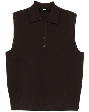 JNBY Knitted Sweater Vest - Black
