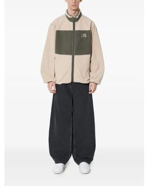 BBCICECREAM Colour-Block Fleece Jacket - Natural
