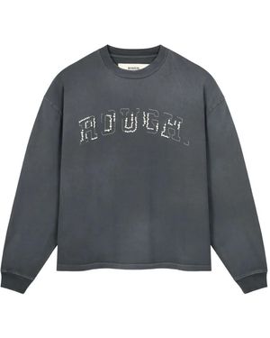 ROUGH グラフィック スウェットシャツ - グレー