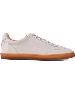 Brunello Cucinelli Leren Sneakers - Grijs