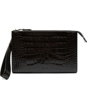 Tom Ford Clutch Met Ritssluiting - Zwart