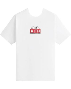 Kith X Peanuts Doghouse T-Shirt - Weiß
