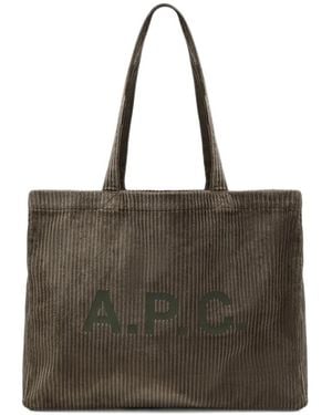 A.P.C. Borsa Tote - Marrone