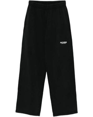 Martine Rose Logo-Detail Track Trousers - Black