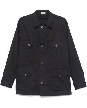 Alessandro Gherardi Cotton Shirt Jacket - Blue