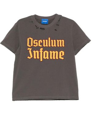 DAGGER Camiseta Con Efecto Envejecido - Gris