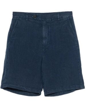 MC2 Saint Barth Bermuda En Lin - Blue
