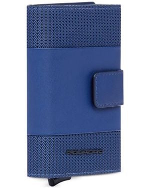 Piquadro Rfid-Protection Cardholder - Blue