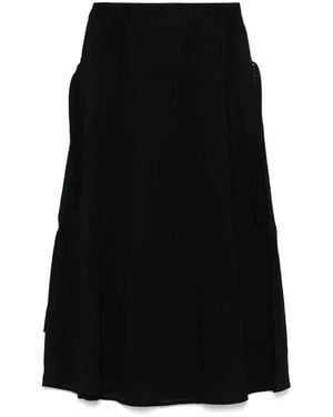 TOTEME Organic Cotton Skirt - Black