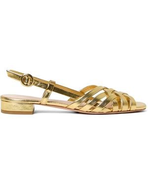 Loeffler Randall Sandales Devon À Bride Arrière - Metallic
