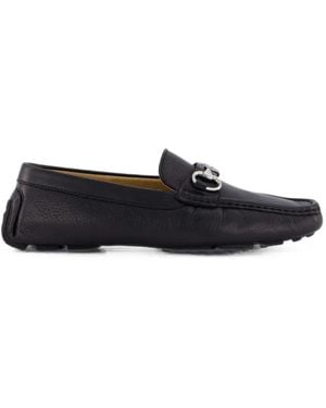 Atelier Verdi Massimo Horsebit Leather Loafers - White