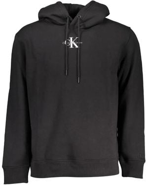 Calvin Klein Chest Logo Hoodie - Black