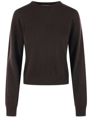 arch4 Ribbed-Trim Cashmere Jumper - Black