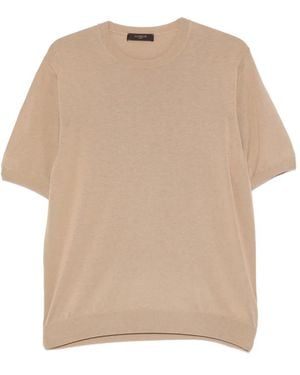 Zanone T-Shirt Girocollo - Neutro