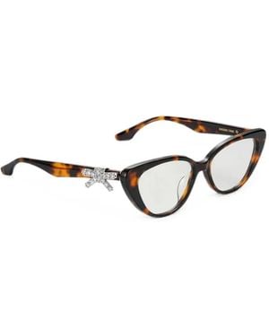 YVMIN Occhiali Cat-Eye - Bianco