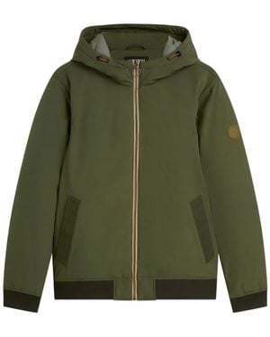 Scotch & Soda Hooded Zip-Up Jacket - Green