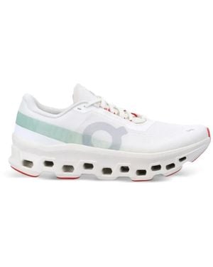 On Shoes Cloudmster Logo Trainers - White