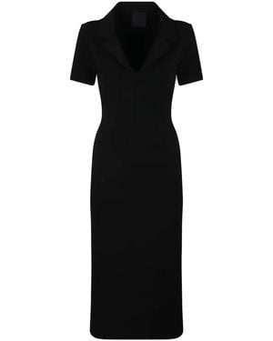 ワンピース Givenchy SIDE BUTTON DRESS Givenchy Side Button Dress in Black | Lyst